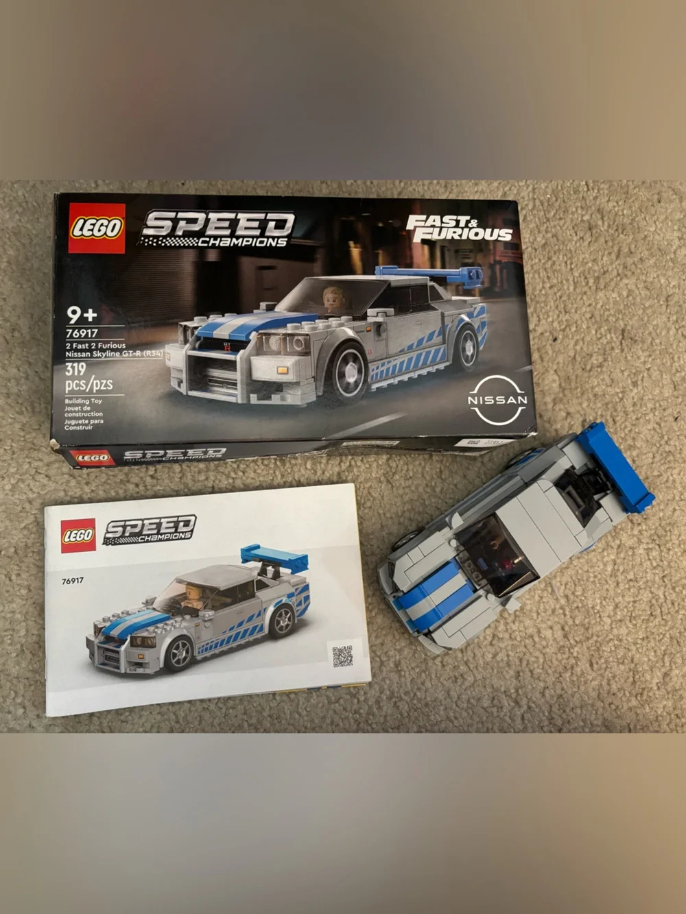 Lego Speed Champions collection of 6 cars - original boxes and instructions